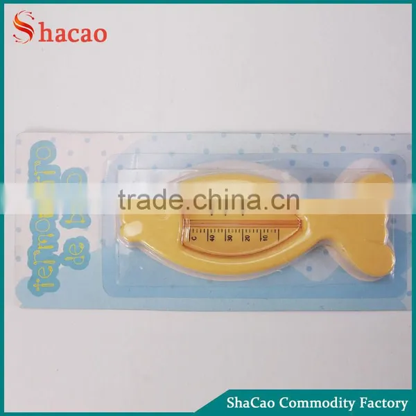 Lovely Plastic Fish Float Floating Toy Baby Bath Tub Water Temperature Sensor Thermometer