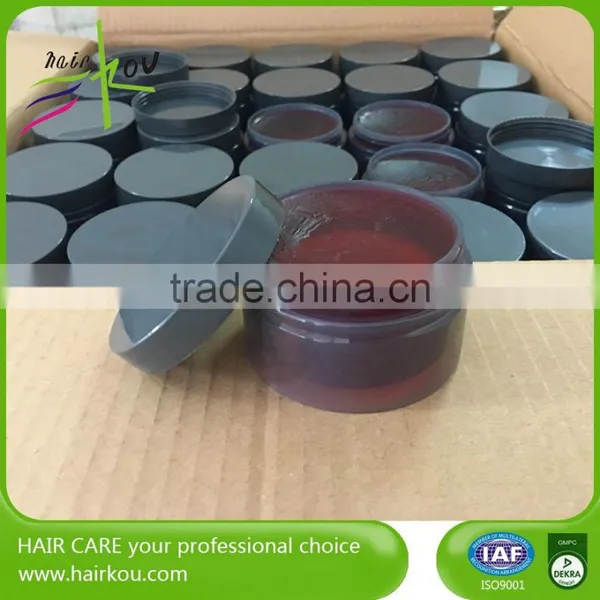 Customer Label Super Strong Hold Hair Shine Pomade Water Based Wax Clay photo-5