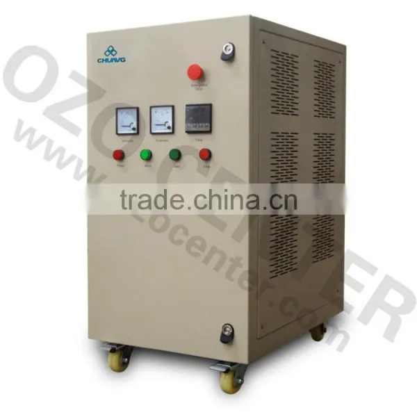 Internal PSA Oxygen Input 10G Corona Discharge Ozone Device for Aquaculture