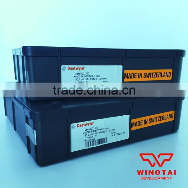 Original Daetwyler SwissTec MDC BLUESTAR Bluestar Bevel Doctor Blade for Printing Machine photo-2