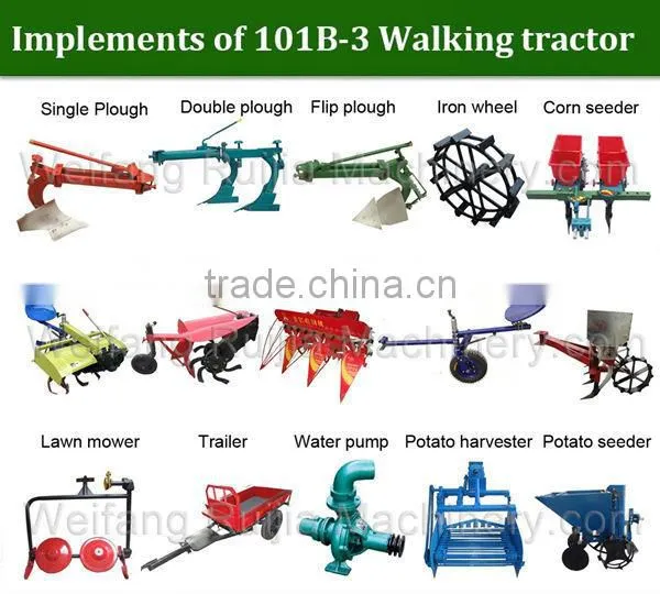 Hot Sale Cheap Price of Rice Harvester for 8-22HP Walking Tractor ! China New Made Mini Tractors With Rice/wheat Harvester ! photo-6