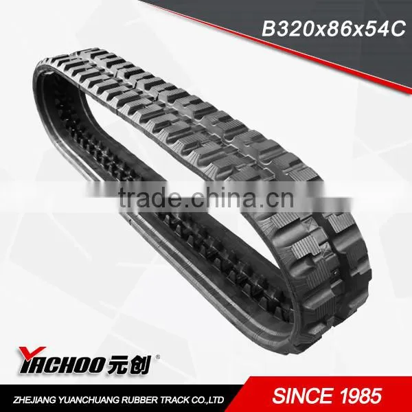 Rubber Track Excavator Track 450x100x50 450x86x55 320x86x52 864 T650 T830 T870 photo-2