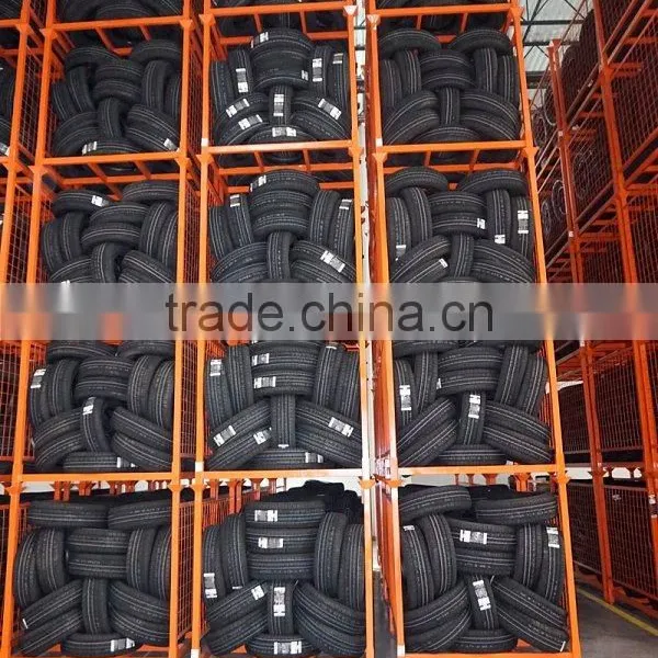 Heavy Duty High Stability Pallet Tire Rack PR2011 With Wire Mesh photo-4