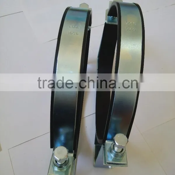 Galvanized Metal Supporting Rubber Clamp photo-2
