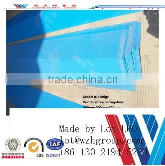 Color Steel Ridge Tile Roll, Ridge Capping photo-4