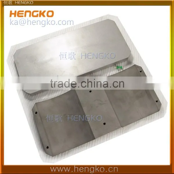 0.5 um - 300 Microns Sintered Porous 316L Stainless Steel Plate Filter