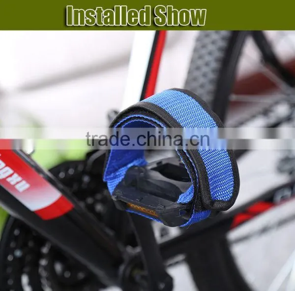 Bicycle Lightweight Anti-slip Double Adhesive Strap Pedal Toe Clip Belt For MTB Bicycle Road Mountain Cycling Equipment photo-2