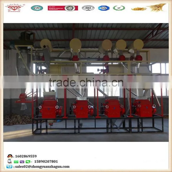 Automatic Feeding Maize Grits Grinding Machine Maize Flour Milling Machine photo-4