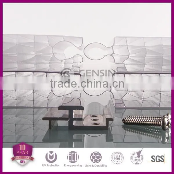 Plug Pattern Advanced Design for Vertical Polycarbonate Wall/40mm Polycarbonate Sheet photo-4