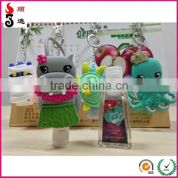 High Quality Scented Ethanol-based Antiseptic Hand Disinfectant With Cute Designs Portable Silicone Holders photo-5