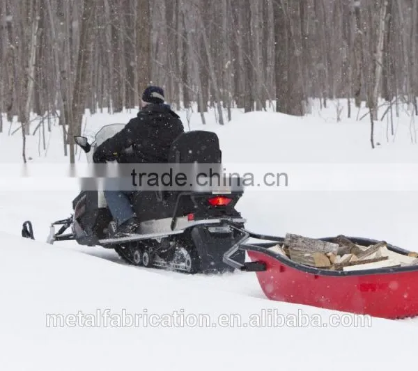 Plastic Heavy Duty Sled in Red Color photo-5