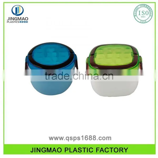 Round Shape Home Using OEM Plastic Lunch Box With Lock photo-4