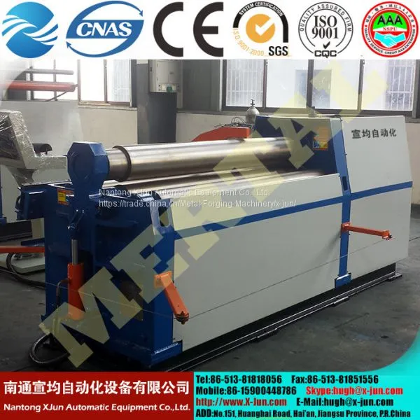 Promotional CNC Machine Plate Rolls Ce Approved CNC Plate Rolling Machine Mclw12xnc-3*1000 photo-3