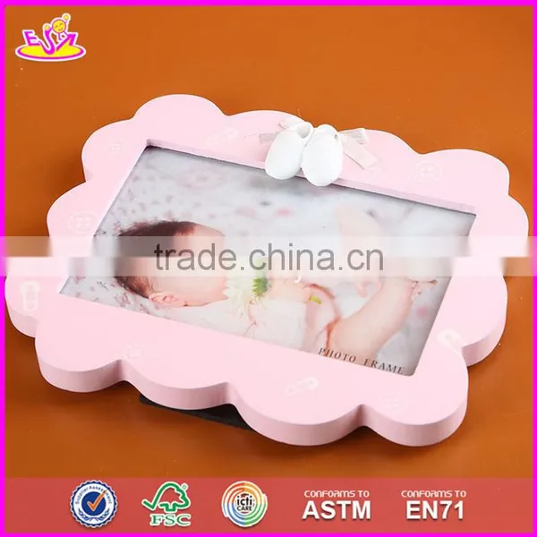 2016 Wholesale Fashion Kids Wooden Family Photo Frame W09A046 photo-2