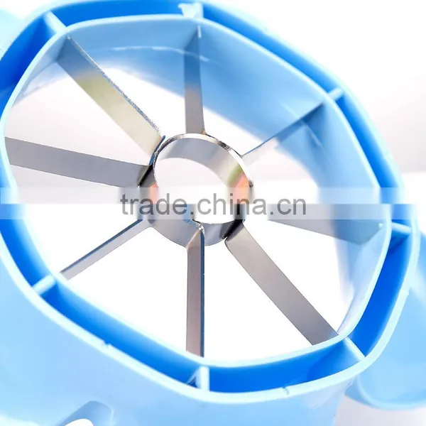 L00080 2017 New Style Good Plastic Fruit Apple Cutter Slicer With Wave Shape Handle photo-4