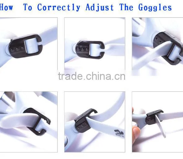 Hot Selling Swimming Glasses Junior Waterproof Eyewear in One Piece Design photo-2