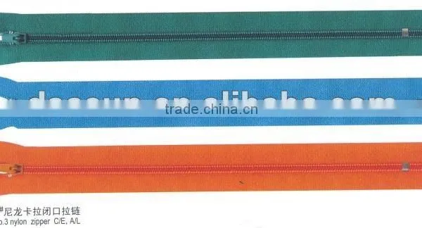 Nylon Zipper, Nylon Zipper Long Chain