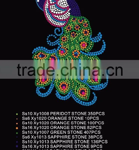 2017 To Customize the High Quality Birds Hot Fix Rhinestone for Clothing photo-4