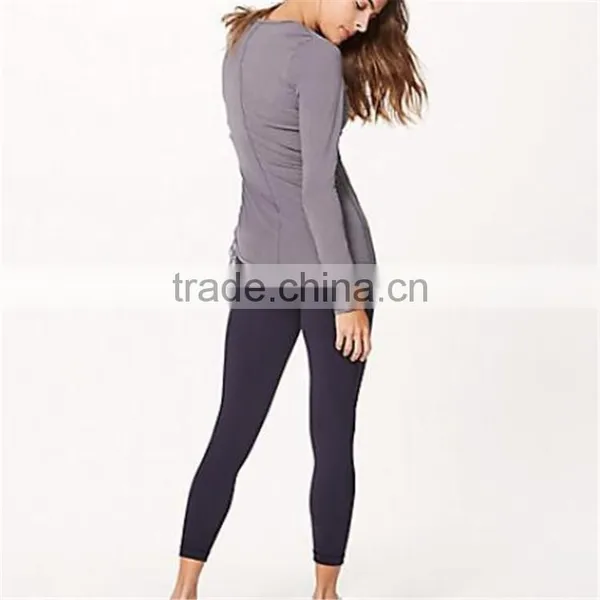 Women Grid Shirt With Long Sleeve With Side Ruffle Tshirts photo-2