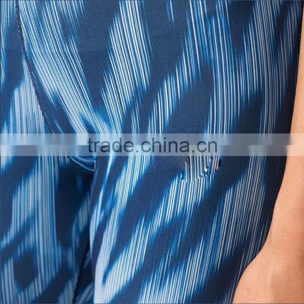 Hot Sale Patterned Leggings Womens Athletic Fitness Yoga Pants Womens photo-3