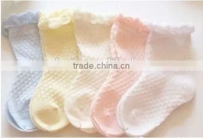 Multi-color Hollow Jacquard Children Summer Socks photo-2