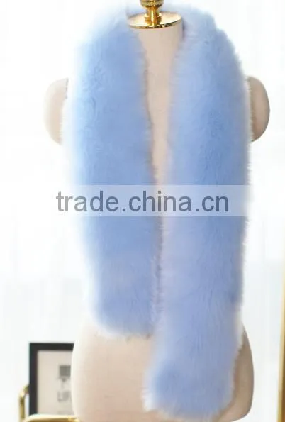 Beautiful Color Genuine Fox Fur Cape/shawl With Faux Fox Fur Trimming photo-6