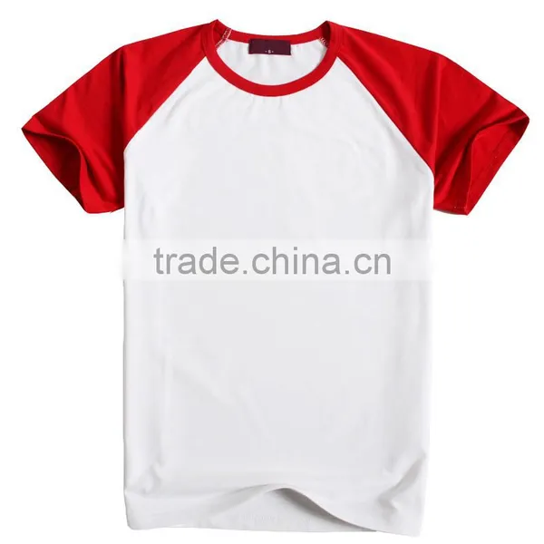 Round Neck Short Raglan Sleeves T-shirt for Promotion photo-2