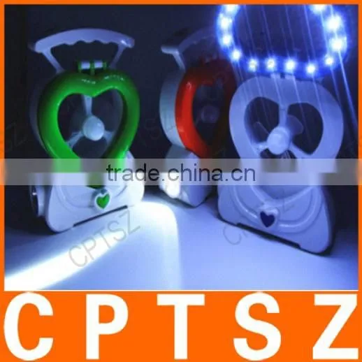 Mini Fan With Emergency Light - Rechargeable and OEM Available photo-2