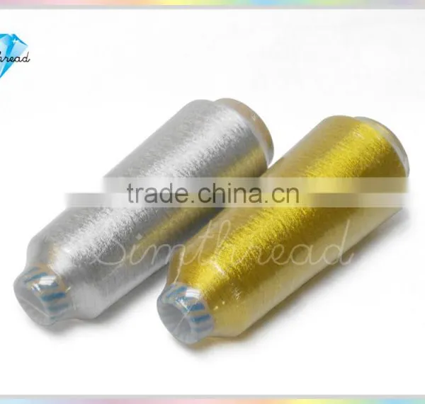 Pure Gold and Silver Color MS Metallic Embroidery Thread photo-4