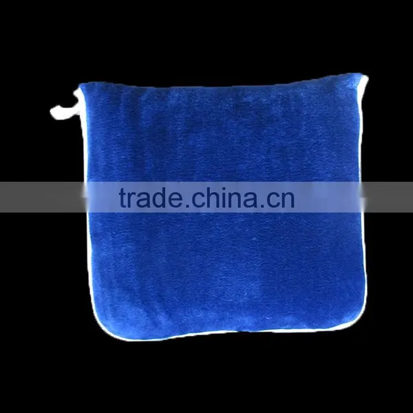 Blanket in Cushion Coral Fleece 3 in 1 Embroidery Logo Car Promotion Gift Zip up Pillow Blanket photo-4