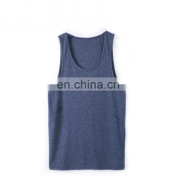 Wholesale Plain Loose Fit Tank Tops for Men photo-2