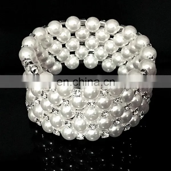 Bridesmaid Gift Ivory Pearl Pearl Jewellery Wedding Bracelet Wholesale photo-5