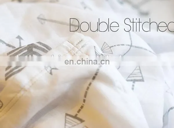 Organic Baby Wholesale Muslin Wraps Reusable Baby Muslin Swaddle photo-3