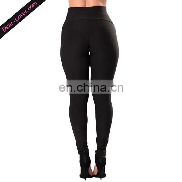 High Waist Breathable Black Tights Woman Leggings photo-3