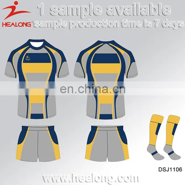 Healong Dye Sublimated Digital Printing High Top Rugby Boots photo-3