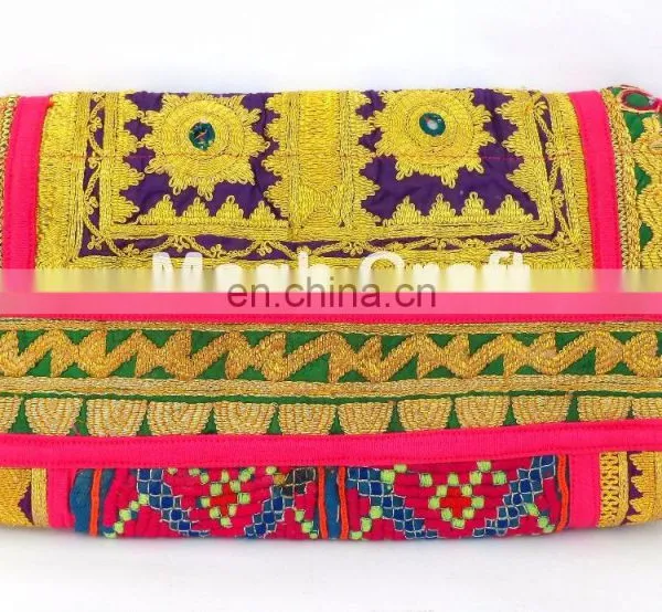 Vintage Afghan Kuchi Coin Clutch- Tribal Handmade Banjara Coin Clutch-Gypsy Banjara Coin Clutch photo-3