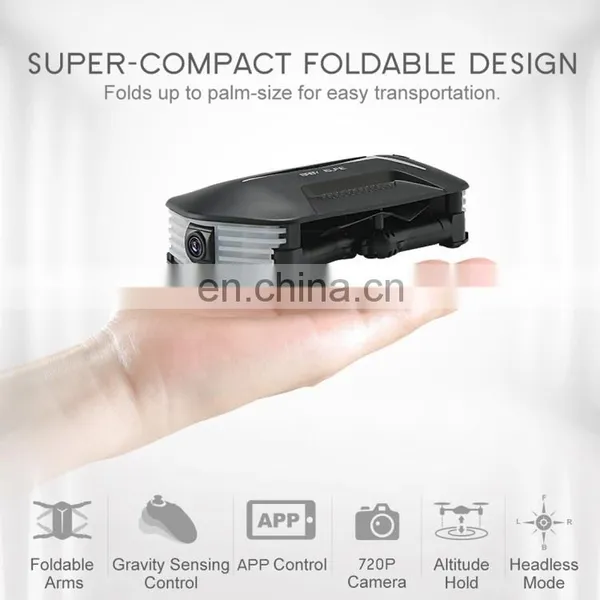 Dropshipping JJR/C H37 Mini Folding 360 Degree Flip 4-Channel WiFi Real-time FPV Radio G-Sensor Quadcopter With 720P Camera photo-6