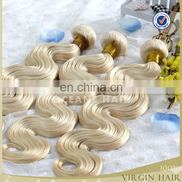 613 Blonde Cheap Indian Remy Bundles Hair photo-2