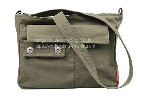 Strong Canvas Messenger Bag for Men Travel Bag