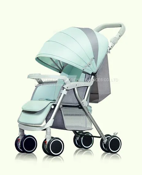 High-view and Detachable Seating Baby Stroller Easy to Foldable Can Set and Lie Twin Stroller photo-2