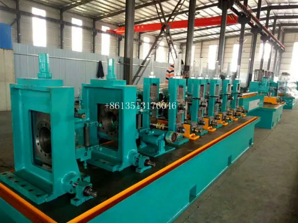 welded galvanized steel rectangular square pipe making machine