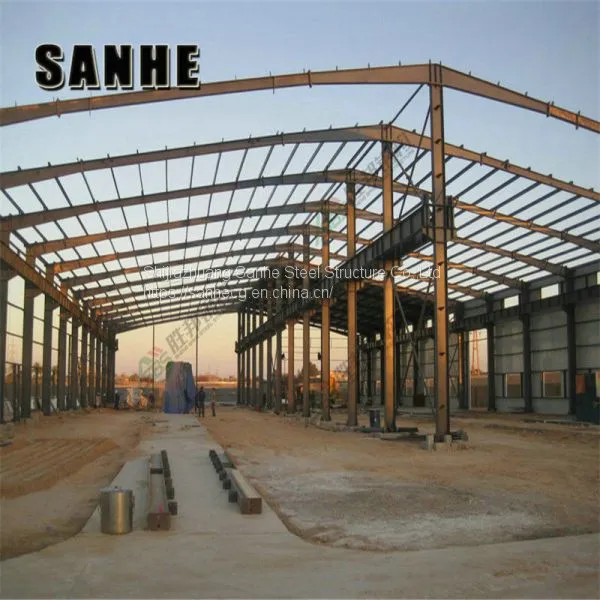 Easy Installation Steel Structure Warehouse Anti-corrosion Prefabricated Light Steel Building photo-4