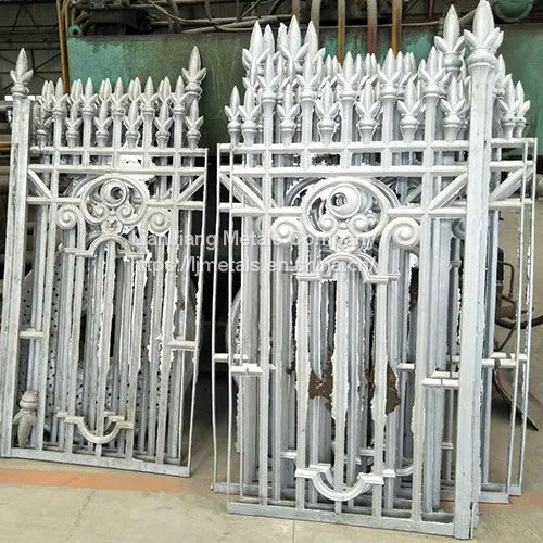Aluminum Fence Casting Garden Fence Casting Foundry China Cast Aluminum Fence Factory