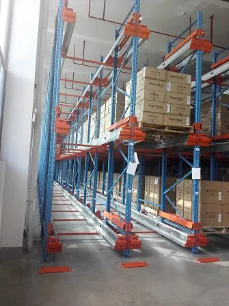 Powder Coating Pallet Racking Shuttle Storage