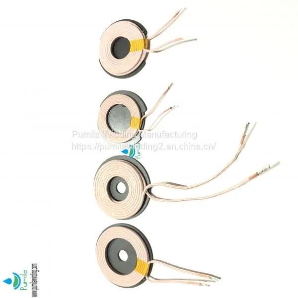 Self-bonded Copper Wire Wireless Charger Coil photo-2