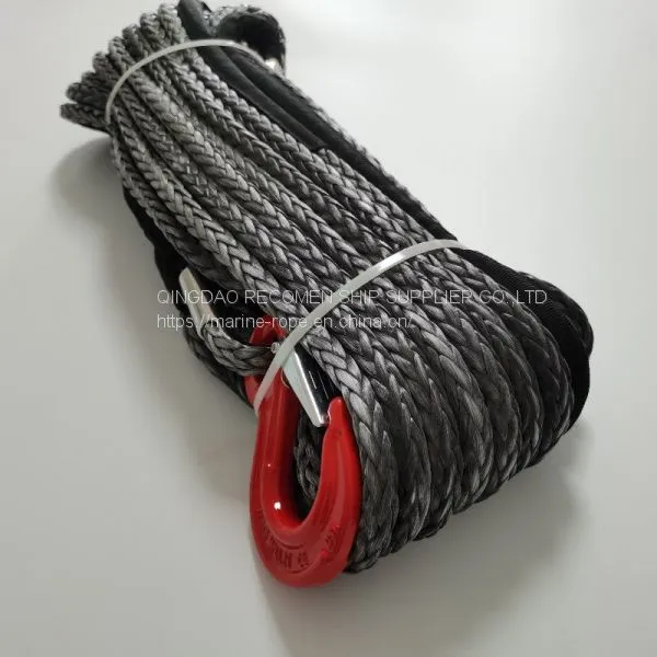 Factory Chape Price Winch 12 v Rope for Trucks or Trailers Synthetic 15 Meters Long on Sale photo-2