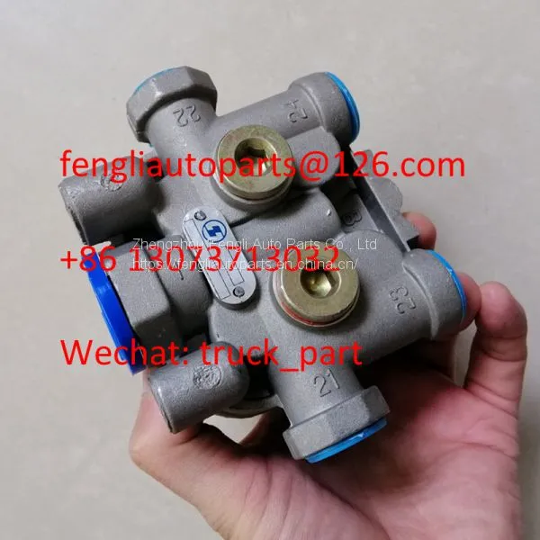 Shaanxi Heavy Truck Brake Parts Four Way Protection Valve AZ9100360067 photo-2