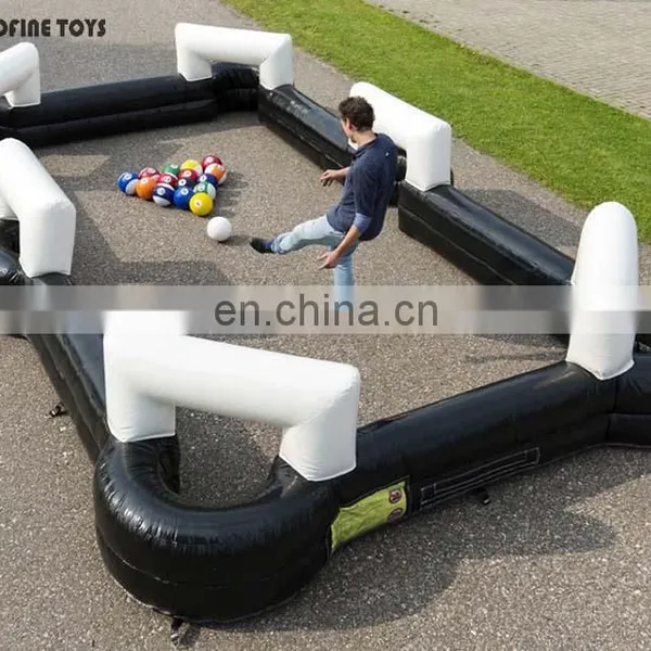 Popular Inflatable Snooker Football Field for Sale photo-3