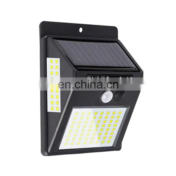 Ip67 Waterproof Modern Garden Wall Light Solar Motion Sensor Outdoor Led Wall Light photo-4