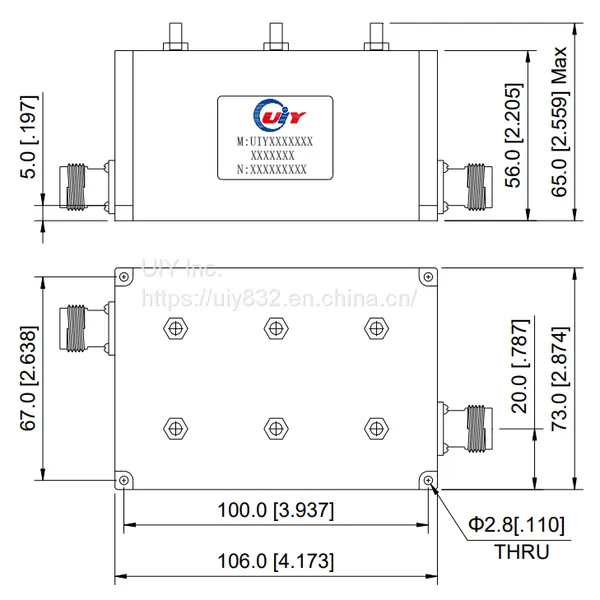 Other Telecommunications Products RF Module Passive Device VHF Band Pass Filter photo-5